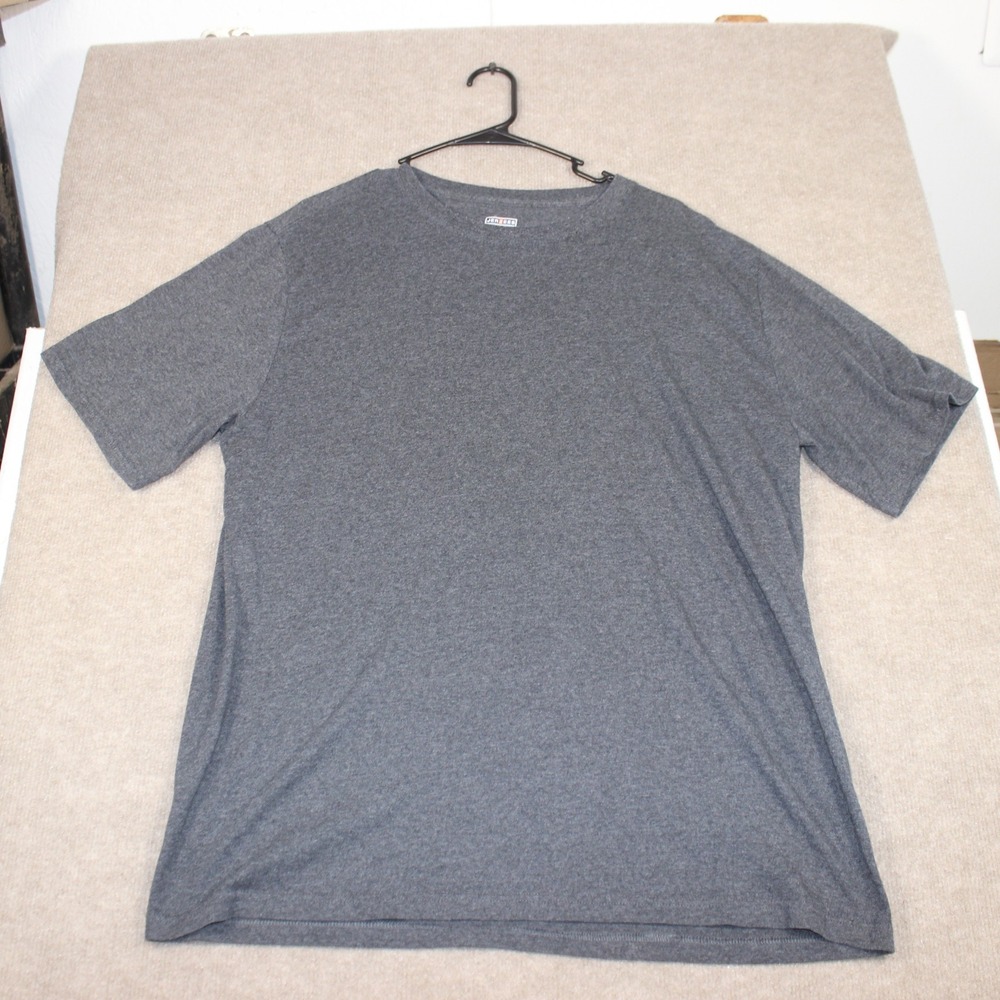 Jerzees Mens‎ Short Sleeve Crew Neck T-Shirt Charcoal Gray Heather Large